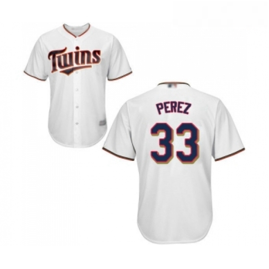Youth Minnesota Twins 33 Martin Perez Replica White Home Cool Base Baseball Jersey Youth Minnesota Twins 33 Martin Perez Replica White Home Cool Base Baseball Jersey