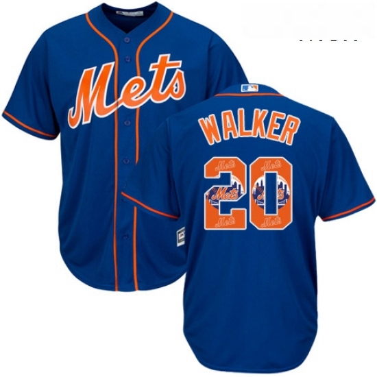 Mens Majestic New York Mets 20 Neil Walker Authentic Royal Blue Team Logo Fashion Cool Base MLB Jersey Mens Majestic New York Mets 20 Neil Walker Authentic Royal Blue Team Logo Fashion Cool Base MLB Jersey