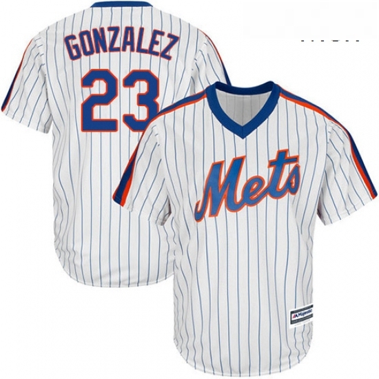 Mens Majestic New York Mets 23 Adrian Gonzalez Replica White Alternate Cool Base MLB Jersey Mens Majestic New York Mets 23 Adrian Gonzalez Replica White Alternate Cool Base MLB Jersey