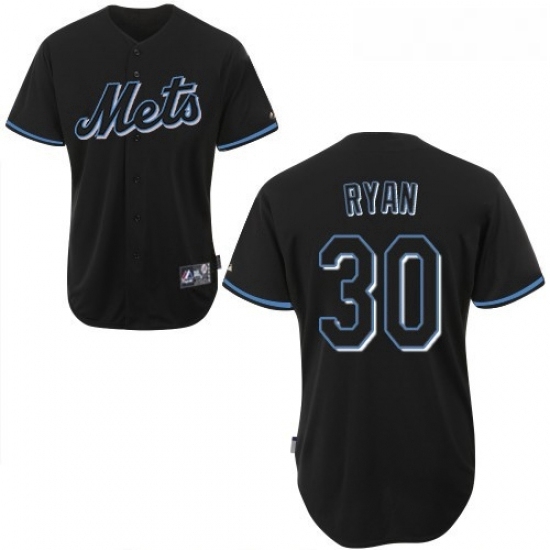 Mens Majestic New York Mets 30 Nolan Ryan Authentic Black Fashion MLB Jersey Mens Majestic New York Mets 30 Nolan Ryan Authentic Black Fashion MLB Jersey