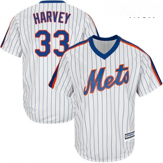 Mens Majestic New York Mets 33 Matt Harvey Replica White Alternate Cool Base MLB Jersey Mens Majestic New York Mets 33 Matt Harvey Replica White Alternate Cool Base MLB Jersey