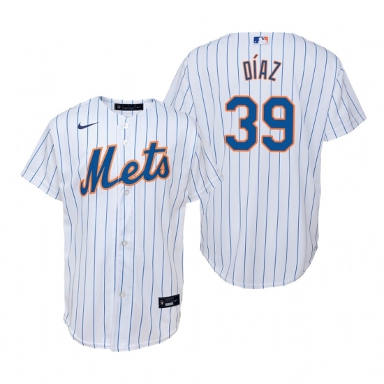 Mens Nike New York Mets 39 Edwin Diaz White Home Stitched Baseball Jersey Mens Nike New York Mets 39 Edwin Diaz White Home Stitched Baseball Jersey