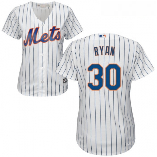 Womens Majestic New York Mets 30 Nolan Ryan Replica White Home Cool Base MLB Jersey Womens Majestic New York Mets 30 Nolan Ryan Replica White Home Cool Base MLB Jersey
