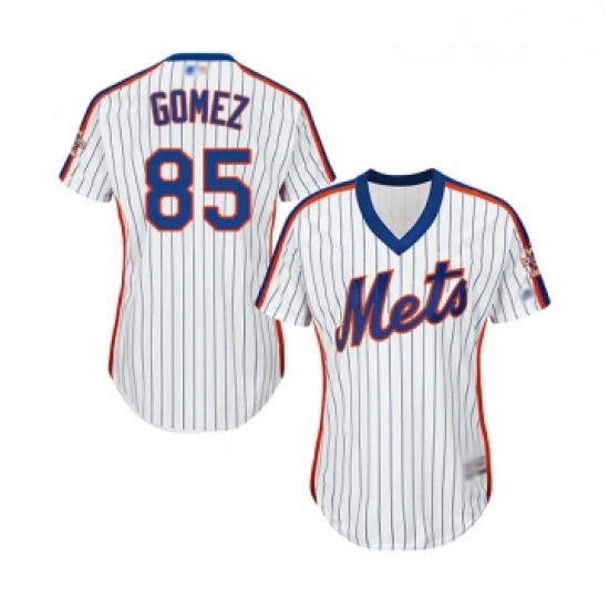 Womens New York Mets 85 Carlos Gomez Authentic White Alternate Cool Base Baseball Jersey Womens New York Mets 85 Carlos Gomez Authentic White Alternate Cool Base Baseball Jersey
