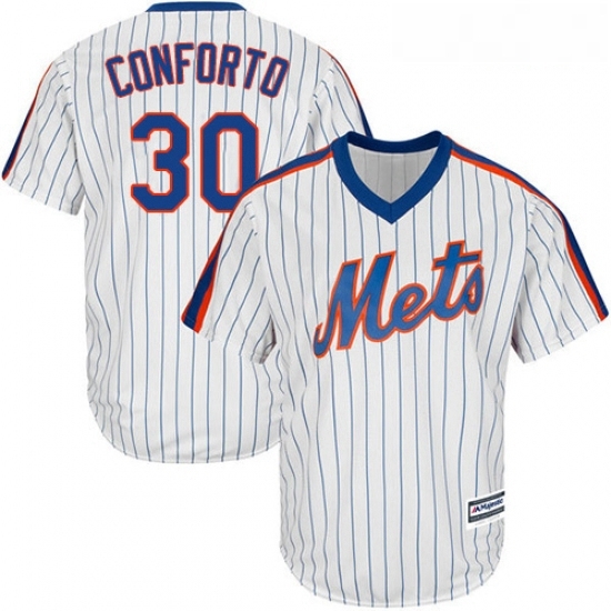 Youth Majestic New York Mets 30 Michael Conforto Replica White Alternate Cool Base MLB Jersey Youth Majestic New York Mets 30 Michael Conforto Replica White Alternate Cool Base MLB Jersey