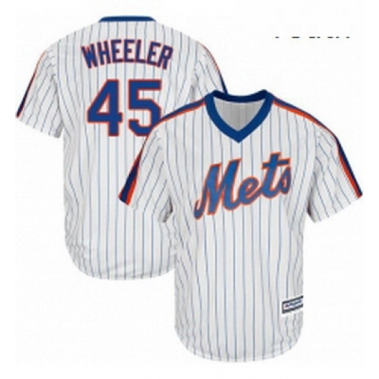 Youth Majestic New York Mets 45 Zack Wheeler Replica White Alternate Cool Base MLB Jersey Youth Majestic New York Mets 45 Zack Wheeler Replica White Alternate Cool Base MLB Jersey