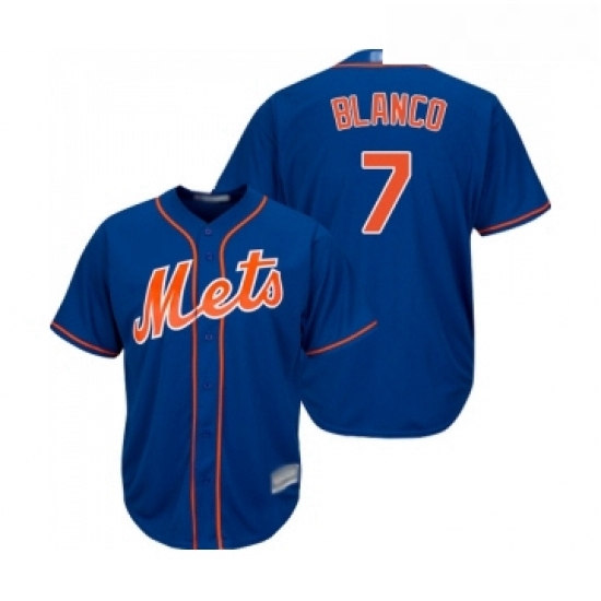 Youth New York Mets 7 Gregor Blanco Authentic Royal Blue Alternate Home Cool Base Baseball Jersey Youth New York Mets 7 Gregor Blanco Authentic Royal Blue Alternate Home Cool Base Baseball Jersey