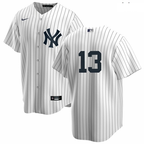 Men New York Yankees 13 Joey Gallo Men Nike White Home MLB Jersey No Name Men New York Yankees 13 Joey Gallo Men Nike White Home MLB Jersey No Name