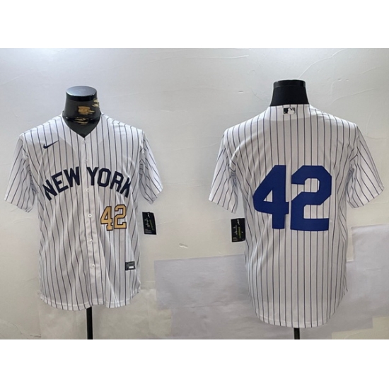 Men New York Yankees 42 Jackie Robinson White Cool Base Stitched Jerseys Men New York Yankees 42 Jackie Robinson White Cool Base Stitched Jerseys