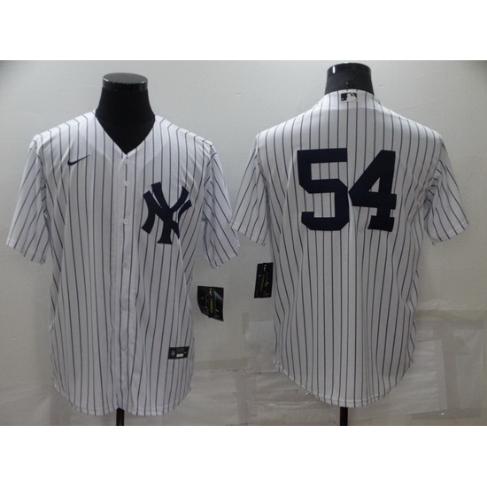 Men New York Yankees 54 Aroldis Chapman White Cool Base Stitched Baseball jersey Men New York Yankees 54 Aroldis Chapman White Cool Base Stitched Baseball jersey
