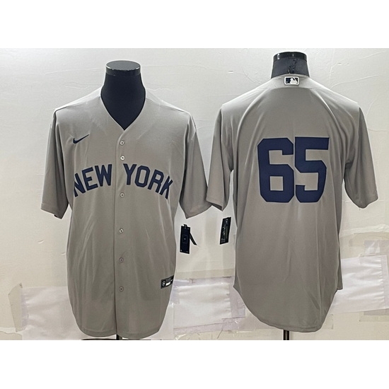 Men New York Yankees 65 Nestor Cortes Grey Field Of Dreams Cool Base Stitched Baseball Jersey Men New York Yankees 65 Nestor Cortes Grey Field Of Dreams Cool Base Stitched Baseball Jersey