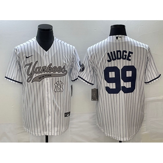 Men New York Yankees 99 Aaron Judge White With Patch Cool Base Stitched Baseball Jersey Men New York Yankees 99 Aaron Judge White With Patch Cool Base Stitched Baseball Jersey