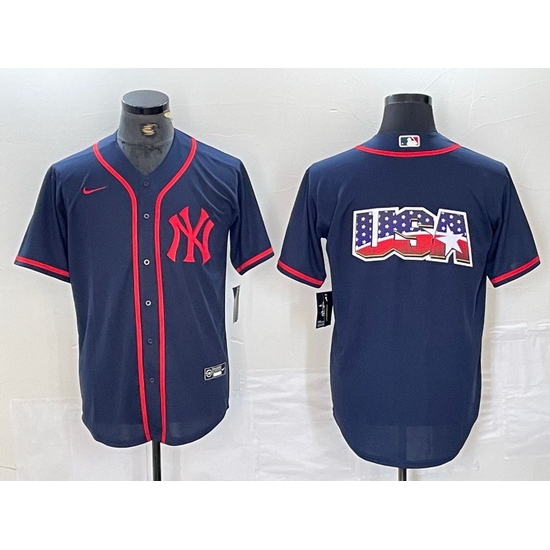 Men New York Yankees Big LOGO Navy Cool Base Stitched Baseball Jersey 24 Men New York Yankees Big LOGO Navy Cool Base Stitched Baseball Jersey 24