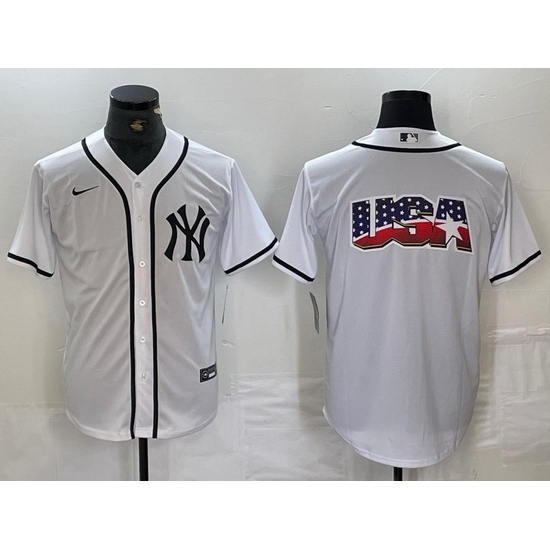 Men New York Yankees White Team Big Logo Cool Base Stitched Baseball Jersey 11 Men New York Yankees White Team Big Logo Cool Base Stitched Baseball Jersey 11