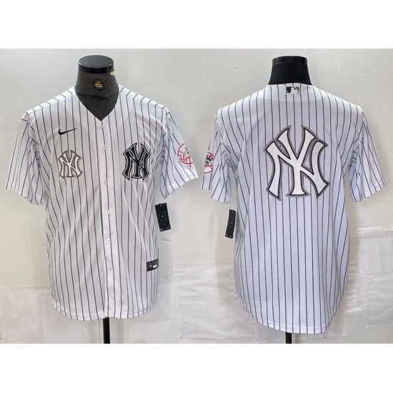 Men New York Yankees White Team Big Logo Cool Base Stitched Baseball Jersey 21 Men New York Yankees White Team Big Logo Cool Base Stitched Baseball Jersey 21