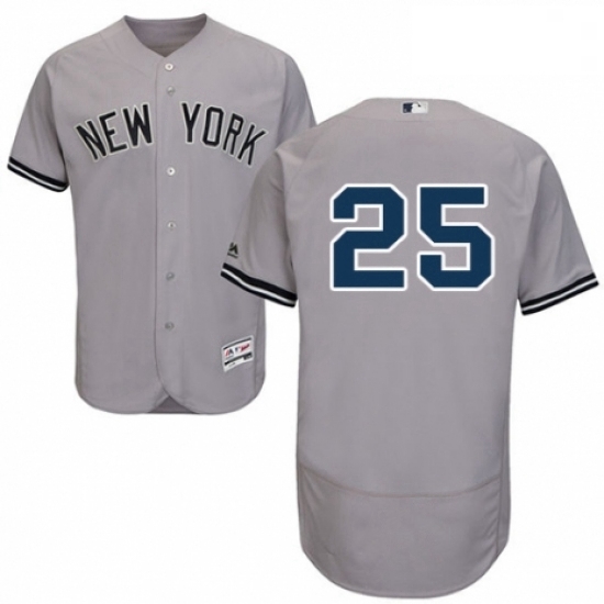 Mens Majestic New York Yankees 25 Gleyber Torres Grey Road Flex Base Authentic Collection MLB Jersey Mens Majestic New York Yankees 25 Gleyber Torres Grey Road Flex Base Authentic Collection MLB Jersey