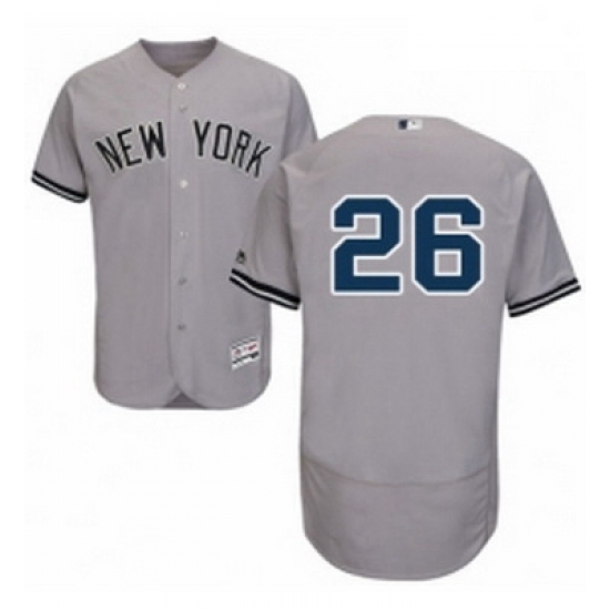 Mens Majestic New York Yankees 26 Tyler Austin Grey Road Flex Base Authentic Collection MLB Jersey Mens Majestic New York Yankees 26 Tyler Austin Grey Road Flex Base Authentic Collection MLB Jersey