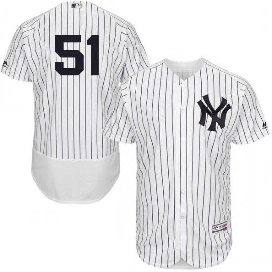 Mens Majestic New York Yankees 51 Bernie Williams White Home Flex Base Authentic Collection MLB Jersey Mens Majestic New York Yankees 51 Bernie Williams White Home Flex Base Authentic Collection MLB Jersey