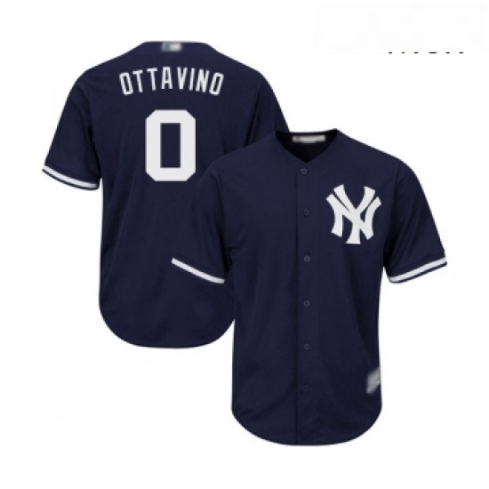 Mens New York Yankees 0 Adam Ottavino Replica Navy Blue Alternate Baseball Jersey Mens New York Yankees 0 Adam Ottavino Replica Navy Blue Alternate Baseball Jersey