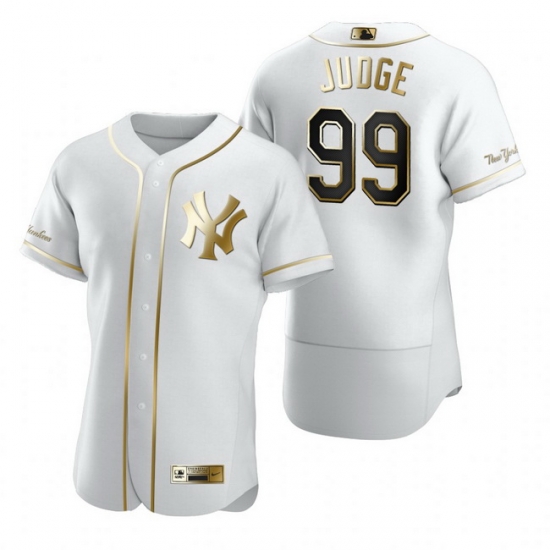 New York Yankees 99 Aaron Judge White Nike Mens Authentic Golden Edition MLB Jersey New York Yankees 99 Aaron Judge White Nike Mens Authentic Golden Edition MLB Jersey