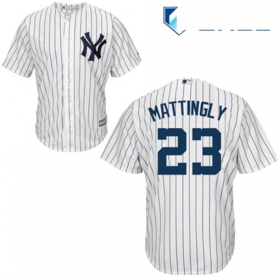 Youth Majestic New York Yankees 23 Don Mattingly Replica White Home MLB Jersey Youth Majestic New York Yankees 23 Don Mattingly Replica White Home MLB Jersey