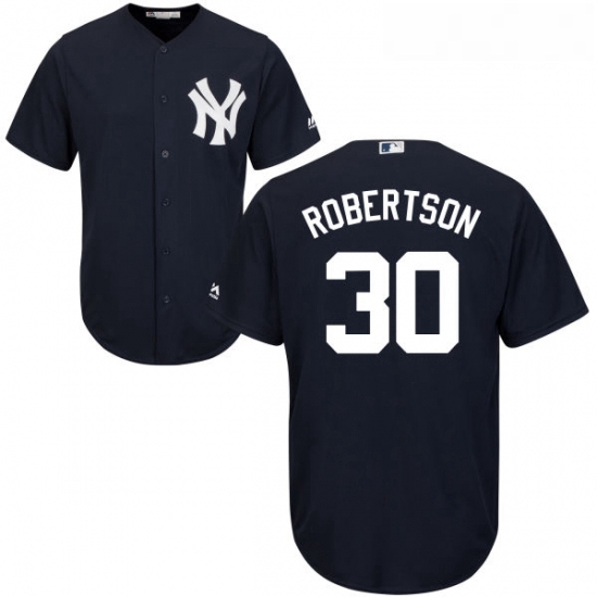 Youth Majestic New York Yankees 30 David Robertson Replica Navy Blue Alternate MLB Jersey Youth Majestic New York Yankees 30 David Robertson Replica Navy Blue Alternate MLB Jersey