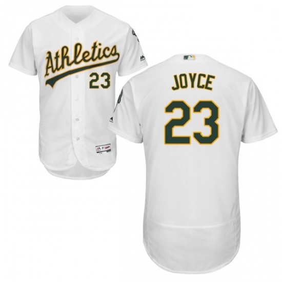 Mens Majestic Oakland Athletics 23 Matt Joyce White Flexbase Authentic Collection MLB Jersey Mens Majestic Oakland Athletics 23 Matt Joyce White Flexbase Authentic Collection MLB Jersey