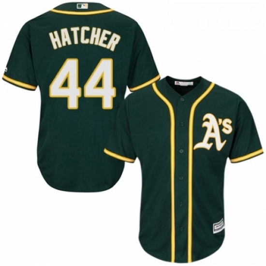 Youth Majestic Oakland Athletics 44 Chris Hatcher Replica Green Alternate 1 Cool Base MLB Jersey Youth Majestic Oakland Athletics 44 Chris Hatcher Replica Green Alternate 1 Cool Base MLB Jersey
