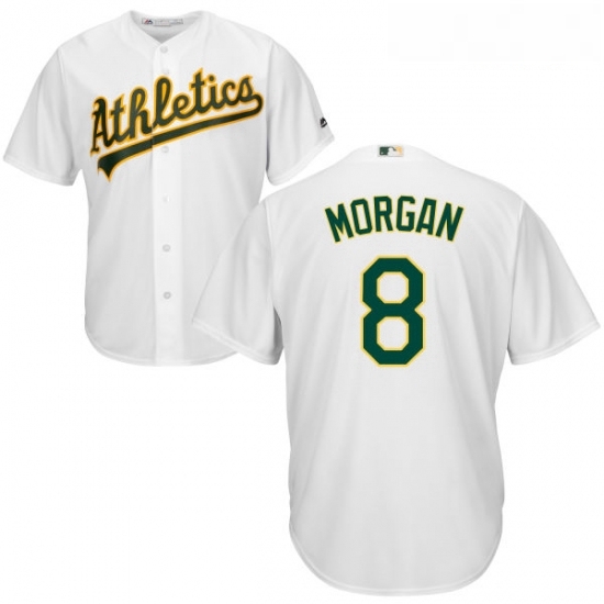 Youth Majestic Oakland Athletics 8 Joe Morgan Authentic White Home Cool Base MLB Jersey Youth Majestic Oakland Athletics 8 Joe Morgan Authentic White Home Cool Base MLB Jersey