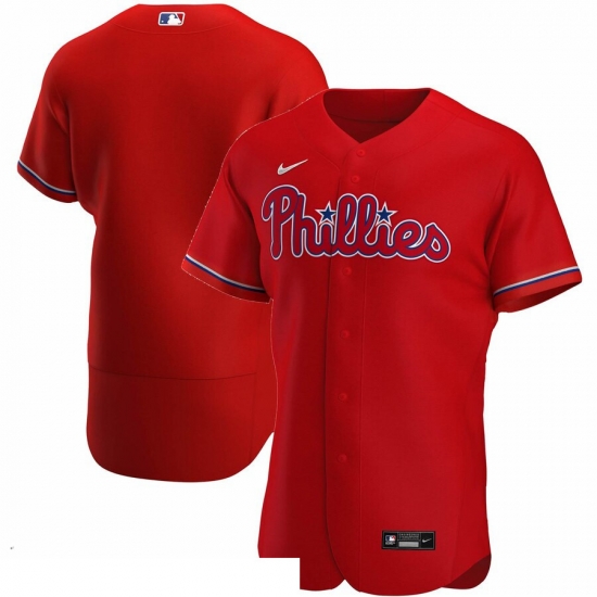 Men Philadelphia Phillies Men Nike Red Alternate 2020 Flex Base Team MLB Jersey Men Philadelphia Phillies Men Nike Red Alternate 2020 Flex Base Team MLB Jersey
