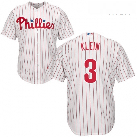 Mens Majestic Philadelphia Phillies 3 Chuck Klein Replica WhiteRed Strip Home Cool Base MLB Jersey Mens Majestic Philadelphia Phillies 3 Chuck Klein Replica WhiteRed Strip Home Cool Base MLB Jersey