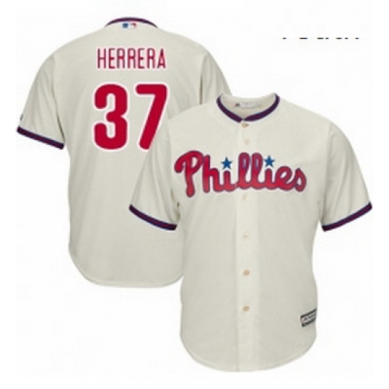Youth Majestic Philadelphia Phillies 37 Odubel Herrera Authentic Cream Alternate Cool Base MLB Jersey Youth Majestic Philadelphia Phillies 37 Odubel Herrera Authentic Cream Alternate Cool Base MLB Jersey