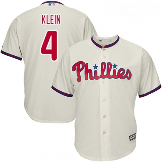 Youth Majestic Philadelphia Phillies 4 Jimmy Foxx Replica Cream Alternate Cool Base MLB Jersey Youth Majestic Philadelphia Phillies 4 Jimmy Foxx Replica Cream Alternate Cool Base MLB Jersey