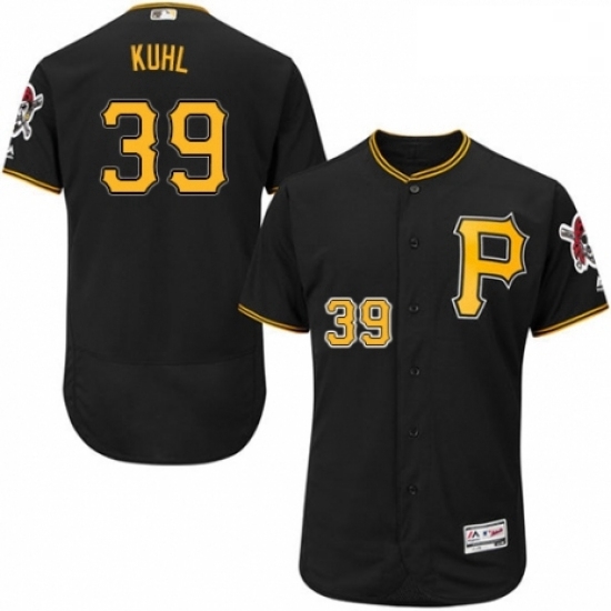 Mens Majestic Pittsburgh Pirates 39 Chad Kuhl Black Alternate Flex Base Authentic Collection MLB Jersey Mens Majestic Pittsburgh Pirates 39 Chad Kuhl Black Alternate Flex Base Authentic Collection MLB Jersey