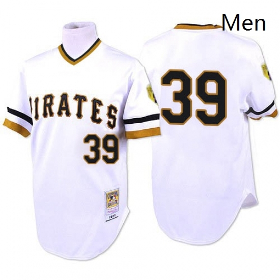 Mens Mitchell and Ness 1971 Pittsburgh Pirates 39 Dave Parker Replica White Throwback MLB Jersey Mens Mitchell and Ness 1971 Pittsburgh Pirates 39 Dave Parker Replica White Throwback MLB Jersey