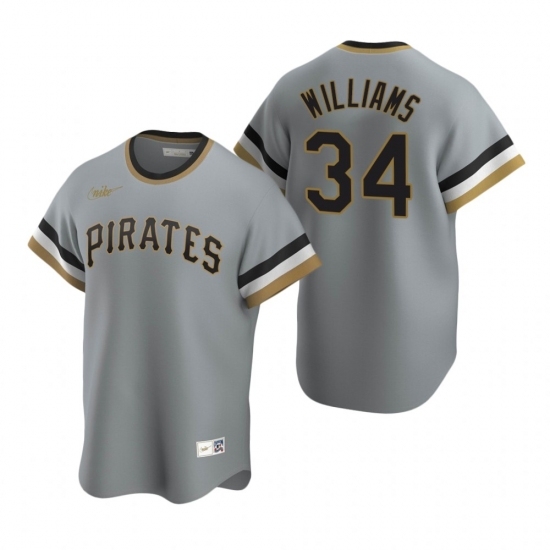 Mens Nike Pittsburgh Pirates 34 Trevor Williams Gray Cooperstown Collection Road Stitched Baseball Jersey Mens Nike Pittsburgh Pirates 34 Trevor Williams Gray Cooperstown Collection Road Stitched Baseball Jersey