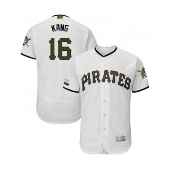 Mens Pittsburgh Pirates 16 Jung ho Kang White Alternate Authentic Collection Flex Base Baseball Jersey Mens Pittsburgh Pirates 16 Jung ho Kang White Alternate Authentic Collection Flex Base Baseball Jersey