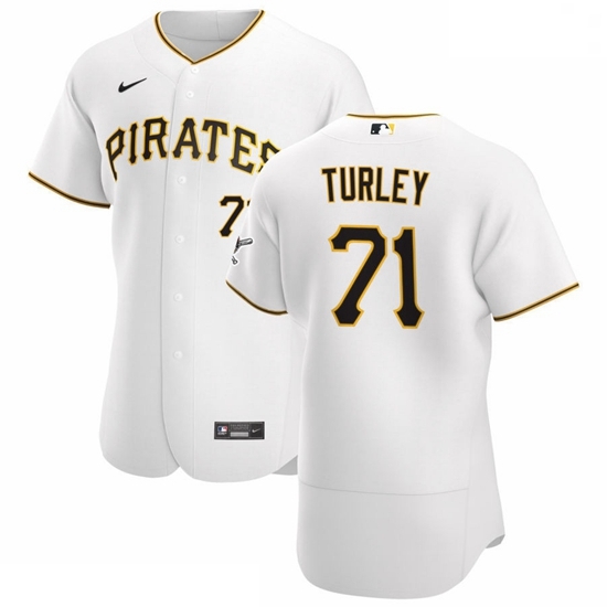 Pittsburgh Pirates 71 Nik Turley Men Nike White Home 2020 Authentic Player MLB Jersey Pittsburgh Pirates 71 Nik Turley Men Nike White Home 2020 Authentic Player MLB Jersey