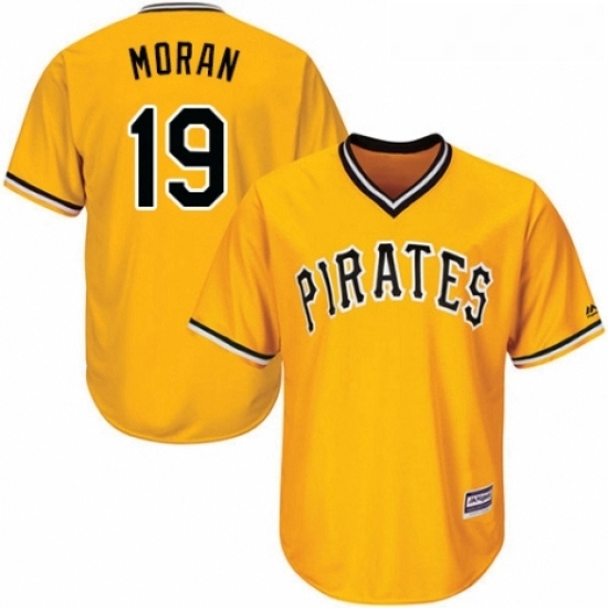 Youth Majestic Pittsburgh Pirates 19 Colin Moran Authentic Gold Alternate Cool Base MLB Jersey Youth Majestic Pittsburgh Pirates 19 Colin Moran Authentic Gold Alternate Cool Base MLB Jersey