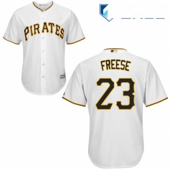 Youth Majestic Pittsburgh Pirates 23 David Freese Replica White Home Cool Base MLB Jersey Youth Majestic Pittsburgh Pirates 23 David Freese Replica White Home Cool Base MLB Jersey