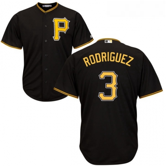 Youth Majestic Pittsburgh Pirates 3 Sean Rodriguez Authentic Black Alternate Cool Base MLB Jersey Youth Majestic Pittsburgh Pirates 3 Sean Rodriguez Authentic Black Alternate Cool Base MLB Jersey
