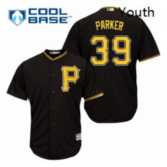 Youth Majestic Pittsburgh Pirates 39 Dave Parker Authentic Black Alternate Cool Base MLB Jersey Youth Majestic Pittsburgh Pirates 39 Dave Parker Authentic Black Alternate Cool Base MLB Jersey