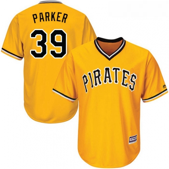 Youth Majestic Pittsburgh Pirates 39 Dave Parker Authentic Gold Alternate Cool Base MLB Jersey Youth Majestic Pittsburgh Pirates 39 Dave Parker Authentic Gold Alternate Cool Base MLB Jersey