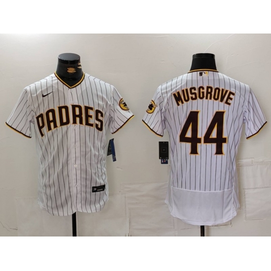 Men San Diego Padres 44 Joe Musgrove White 2024 Home Limited Stitched Baseball Jersey 5 Men San Diego Padres 44 Joe Musgrove White 2024 Home Limited Stitched Baseball Jersey 5