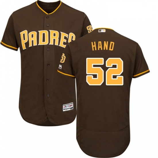 Mens Majestic San Diego Padres 52 Brad Hand Brown Flexbase Authentic Collection MLB Jersey Mens Majestic San Diego Padres 52 Brad Hand Brown Flexbase Authentic Collection MLB Jersey