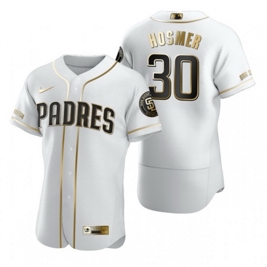 San Diego Padres 30 Eric Hosmer White Nike Mens Authentic Golden Edition MLB Jersey San Diego Padres 30 Eric Hosmer White Nike Mens Authentic Golden Edition MLB Jersey