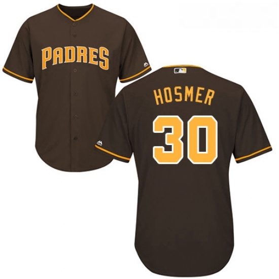 Youth Majestic San Diego Padres 30 Eric Hosmer Replica Brown Alternate Cool Base MLB Jersey Youth Majestic San Diego Padres 30 Eric Hosmer Replica Brown Alternate Cool Base MLB Jersey