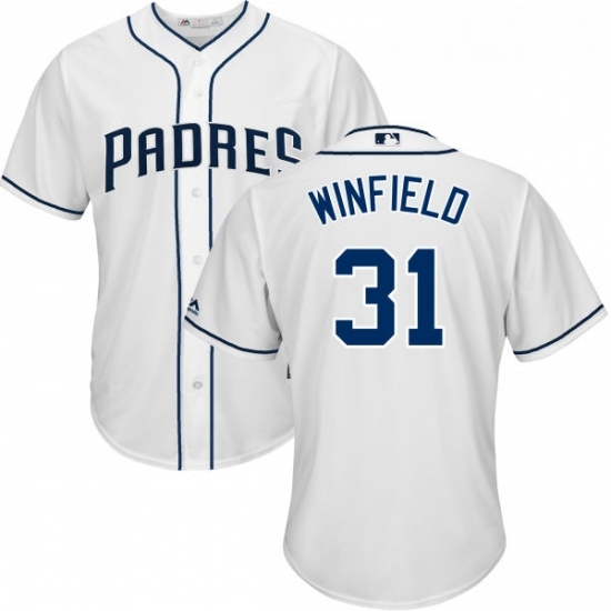 Youth Majestic San Diego Padres 31 Dave Winfield Authentic White Home Cool Base MLB Jersey Youth Majestic San Diego Padres 31 Dave Winfield Authentic White Home Cool Base MLB Jersey