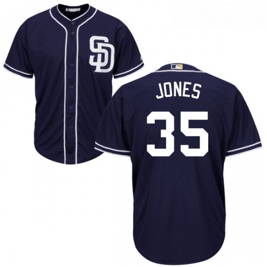 Youth Majestic San Diego Padres 35 Randy Jones Replica Navy Blue Alternate 1 Cool Base MLB Jersey Youth Majestic San Diego Padres 35 Randy Jones Replica Navy Blue Alternate 1 Cool Base MLB Jersey