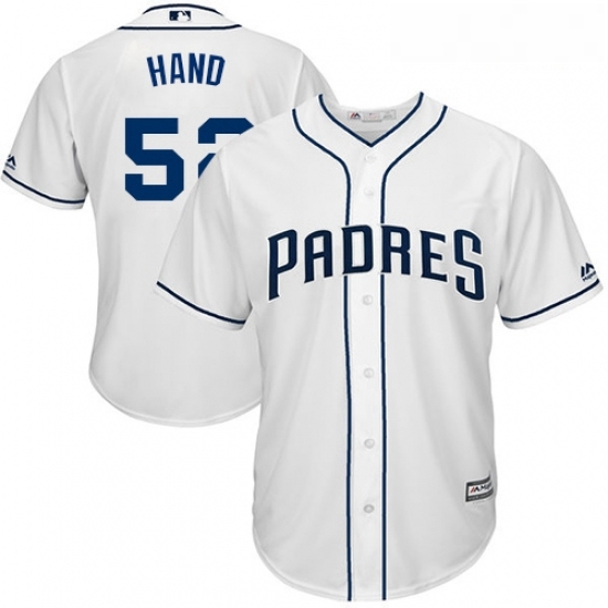 Youth Majestic San Diego Padres 52 Brad Hand Authentic White Home Cool Base MLB Jersey Youth Majestic San Diego Padres 52 Brad Hand Authentic White Home Cool Base MLB Jersey